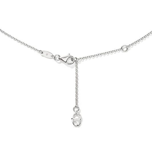 Hearts on Fire Barre Pave 0.15ctw Diamond Pendant Necklace in 18k White Gold