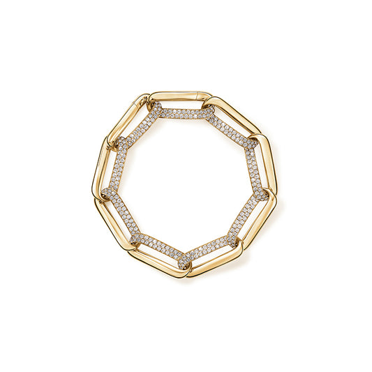 INSIDE OUT Diamond Link Bracelet