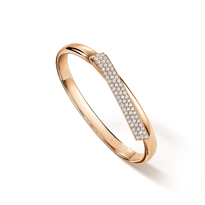 INSIDE OUT Diamond Flip Bangle