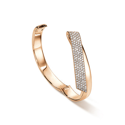 INSIDE OUT Diamond Flip Bangle