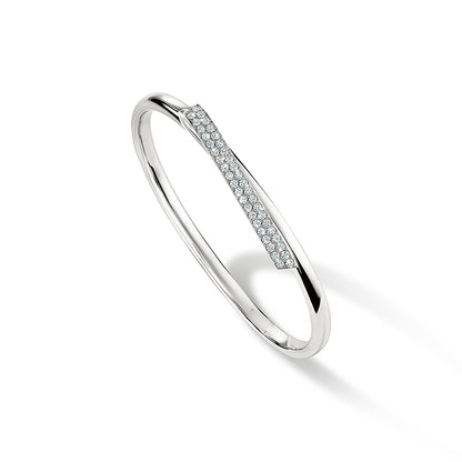 INSIDE OUT Diamond Flip Bangle