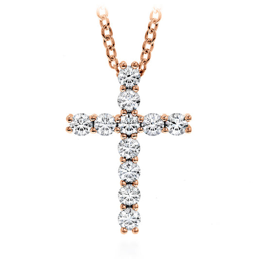 Whimsical Cross Pendant Necklace