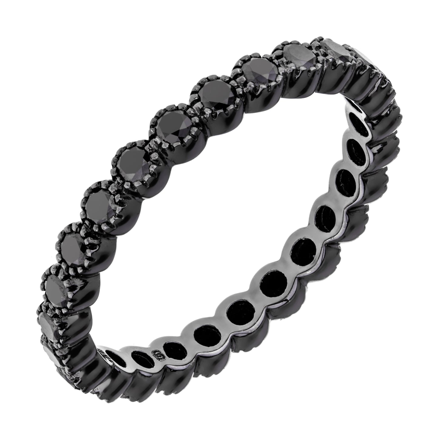 Mariposa Stackable Simple Elegance Bezel Set Ring