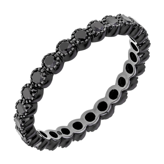 Mariposa Stackable Simple Elegance Bezel Set Ring