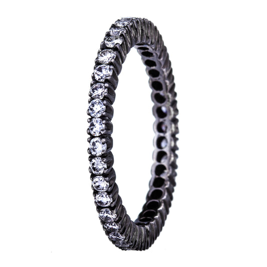 Mariposa Stackable Simple Elegance Prong Set Ring