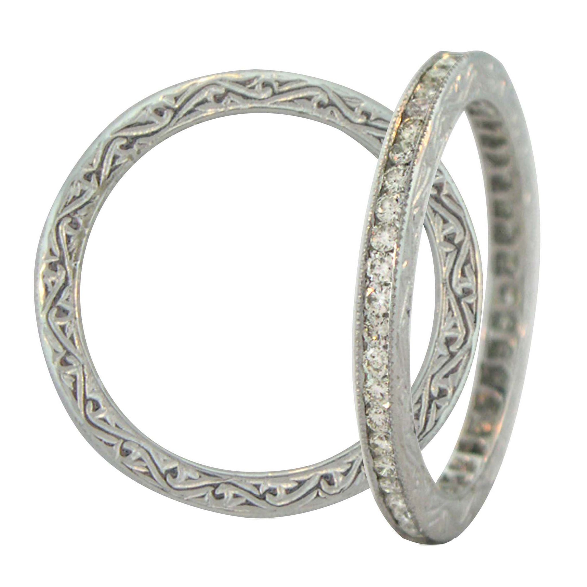 Mariposa Stackable Simple Elegance Channel Set Ring