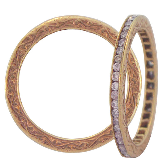 Mariposa Stackable Simple Elegance Channel Set Ring