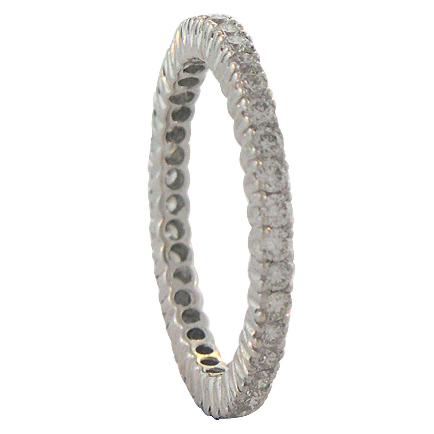 Mariposa Stackable Simple Elegance Prong Set Ring