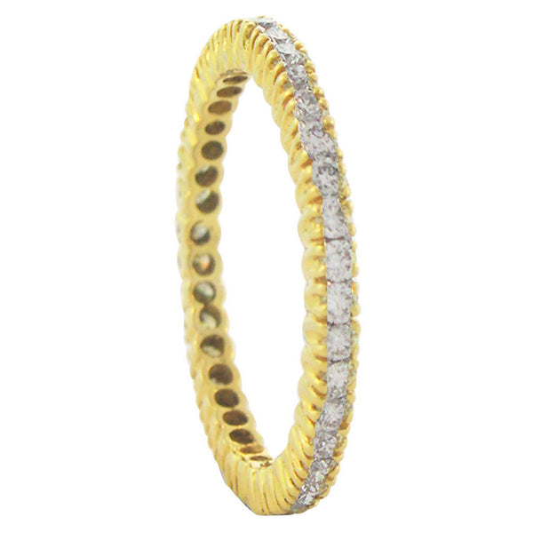 Mariposa Stackable Simple Elegance Prong Set Ring