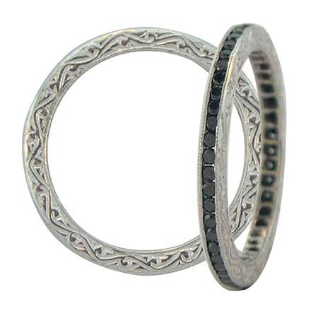 Mariposa Stackable Simple Elegance Channel Set Ring