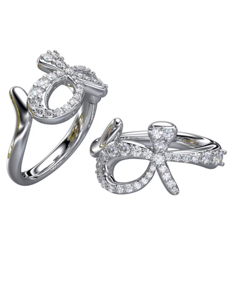 Mariposa Happy Ankh Rockstar Ring