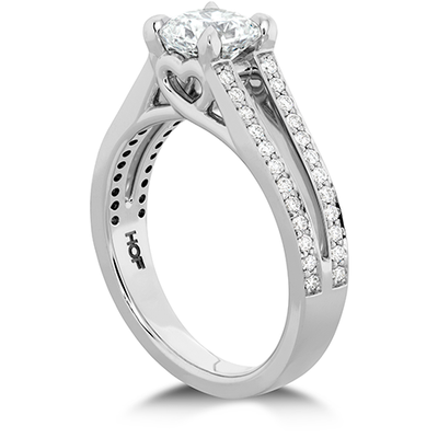 Hearts On Fire Adoration Dream Double Row Engagement Ring