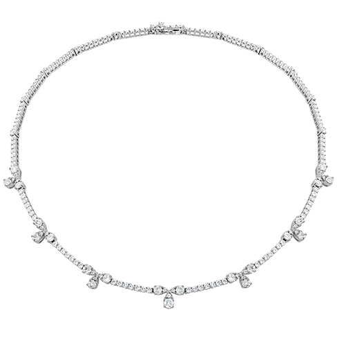 Hearts On Fire Aerial Diamond Line Pendant Necklace