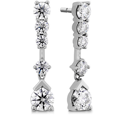 Hearts On Fire Aerial Elegance Line Diamond Earrings