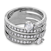 Hearts On Fire Aerial Four Row Right Hand Diamond Ring