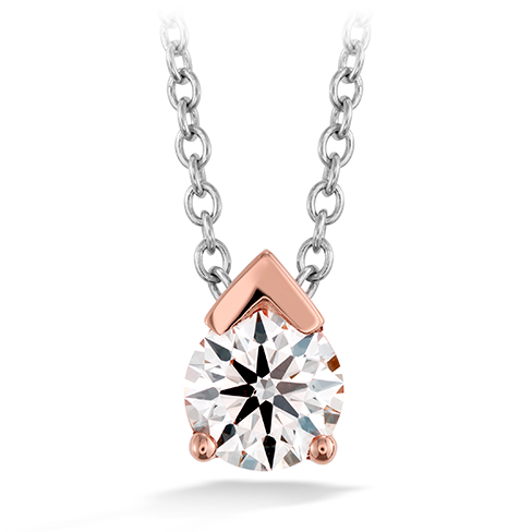 Hearts On Fire Aerial Single Diamond Pendant Necklace