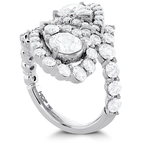 Hearts On Fire Aerial Victorian Bypass Diamond Ring