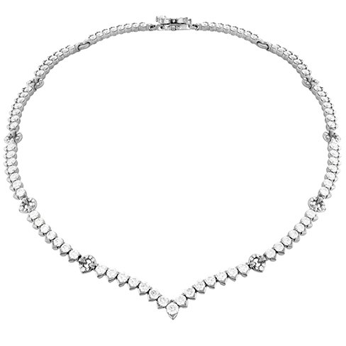 Hearts On Fire Aerial Victorian Line Necklace