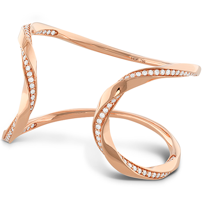 Hearts On Fire Atlantico Wave Cuff