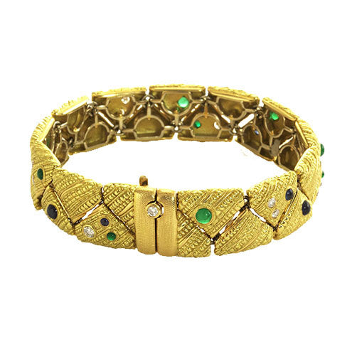 Alex Sepkus Crinkled Silk Flexible Bracelet - B-8S