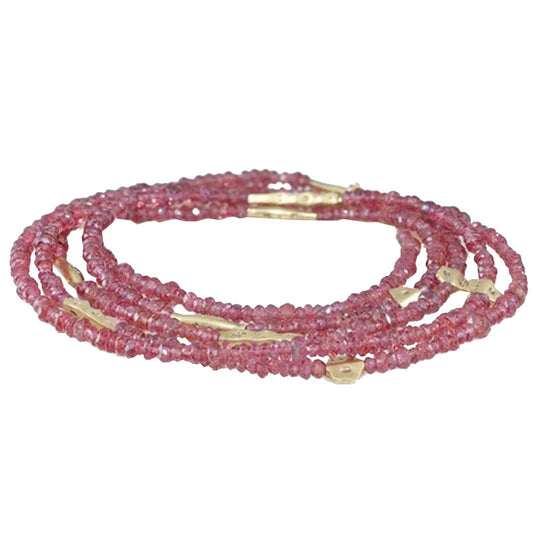 Alex Sepkus Raspberry Beaded Necklace - BN-37