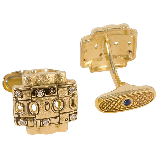 Alex Sepkus Open Oval Cufflinks - C-16