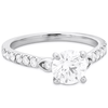 Hearts On Fire Cali Chic Petal Diamond Engagement Ring