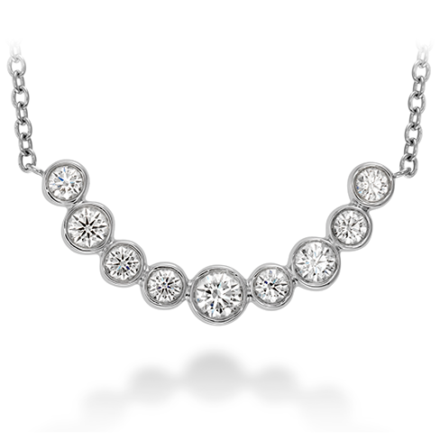 Hearts On Fire Copley Bezel Diamond Necklace
