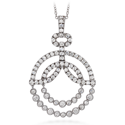 Hearts On Fire Copley Diamond Circle Pendant Necklace
