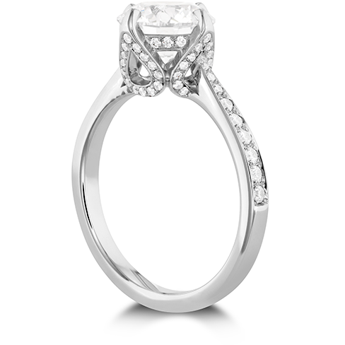 Hearts On Fire Copley Diamond Crown Engagement Ring