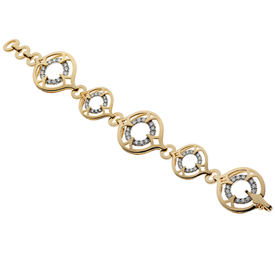 Hearts On Fire Copley Link Bracelet