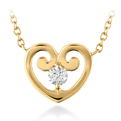 Hearts On Fire Copley Love Heart Pendant Necklace