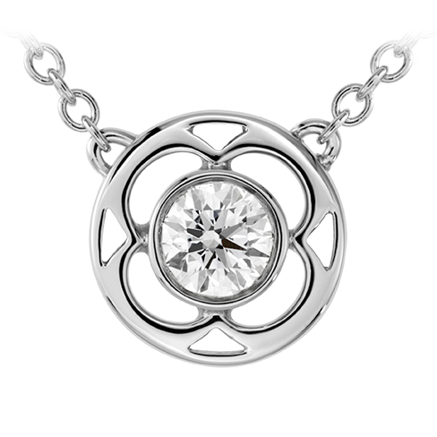 Hearts On Fire Copley Single Diamond Pendant Necklace