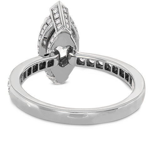 Hearts On Fire Desire Regal Engagement Ring with Diamond Band
