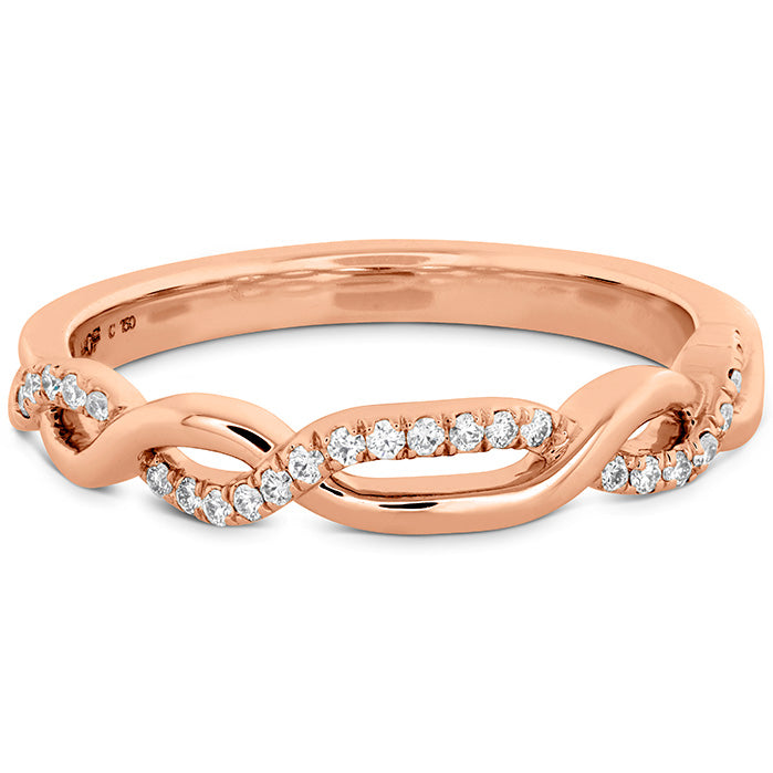 Hearts On Fire Destiny Lace Twist Diamond Band