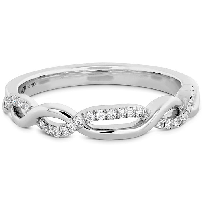 Hearts On Fire Destiny Lace Twist Diamond Band