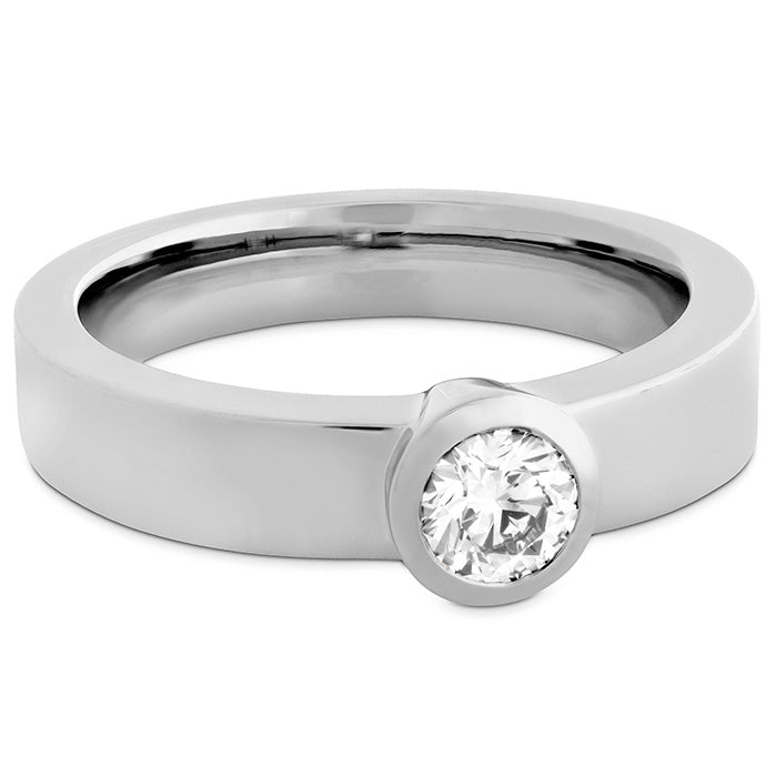 Hearts On Fire Distinguished Single Bezel Diamond Ring