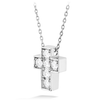 Hearts On Fire Divine Mini Cross Diamond Necklace
