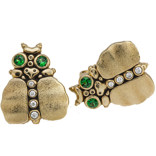 Alex Sepkus Thoughtful Beetle Earrings - E-108