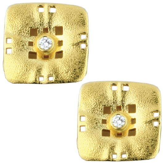 Alex Sepkus Square Characters Earrings - E-154