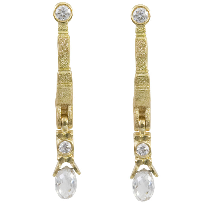 Alex Sepkus Sticks and Stones Earring Mountings - E-159MD