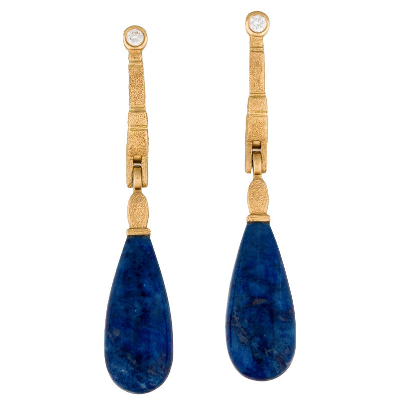 Alex Sepkus Sticks and Stones Lapis Earrings - E-160MD