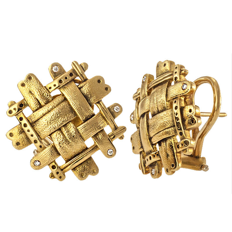 Alex Sepkus Woven Earrings - E-175D