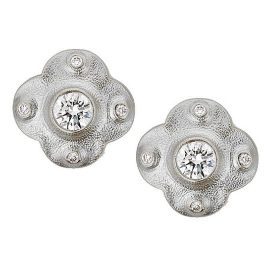 Alex Sepkus Cross Earrings - E-217PD