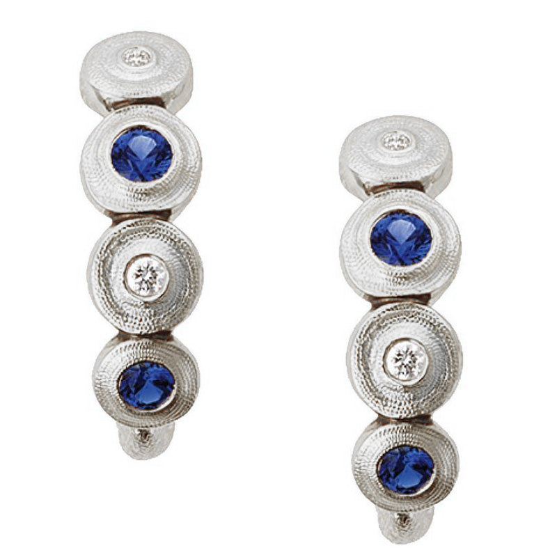 Alex Sepkus Stack Lilly Pad Earrings