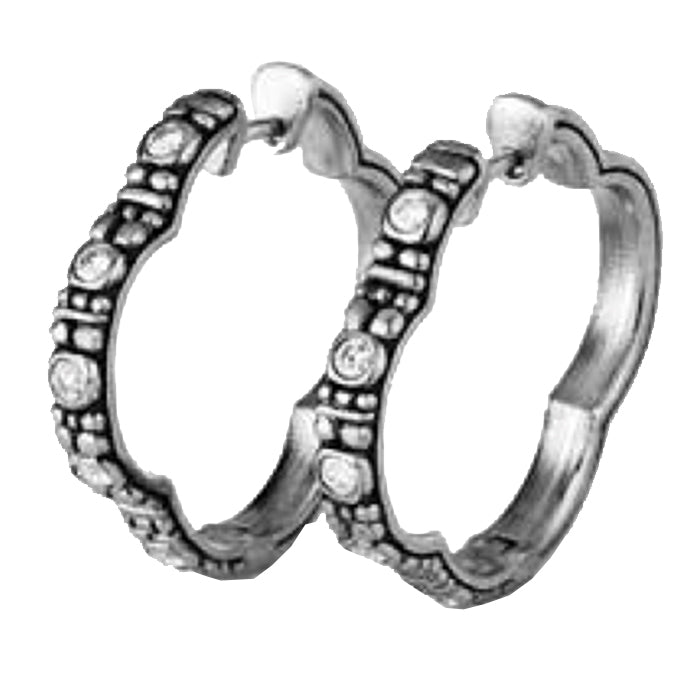 Alex Sepkus Quatrefoil Huggy Earrings
