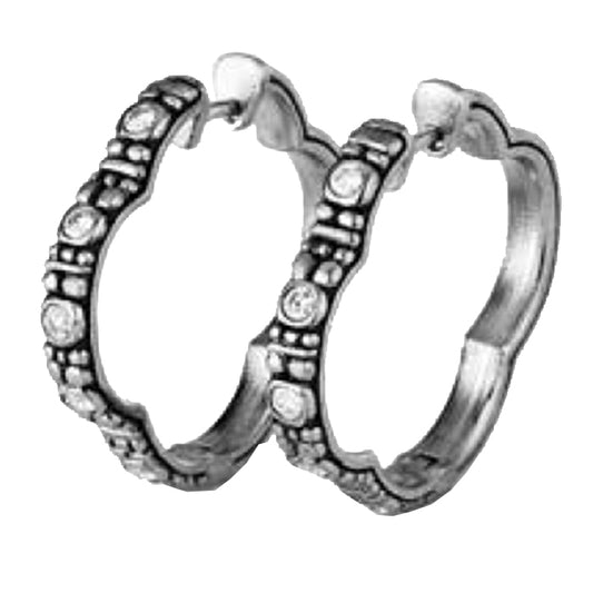 Alex Sepkus Quatrefoil Huggy Earrings