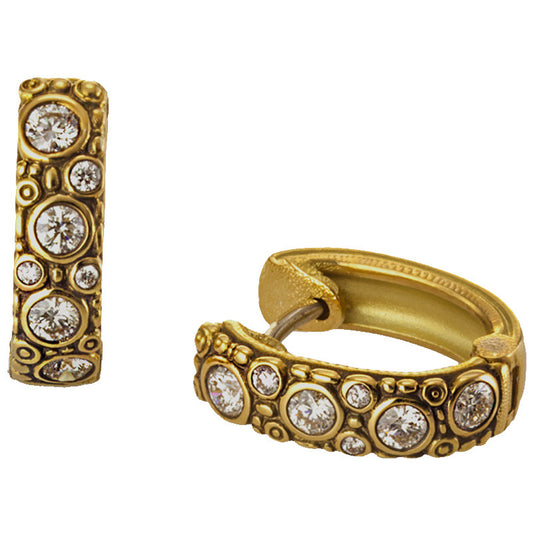 Alex Sepkus Oval Hoop Earrings - E-62D