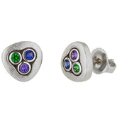 Alex Sepkus Swirling Water Stud Earrings - E-75PSG