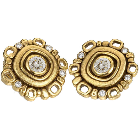 Alex Sepkus Wheel Earrings - E-85D